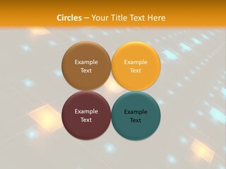 Electronic Perspective Futuristic PowerPoint Template