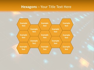 Electronic Perspective Futuristic PowerPoint Template