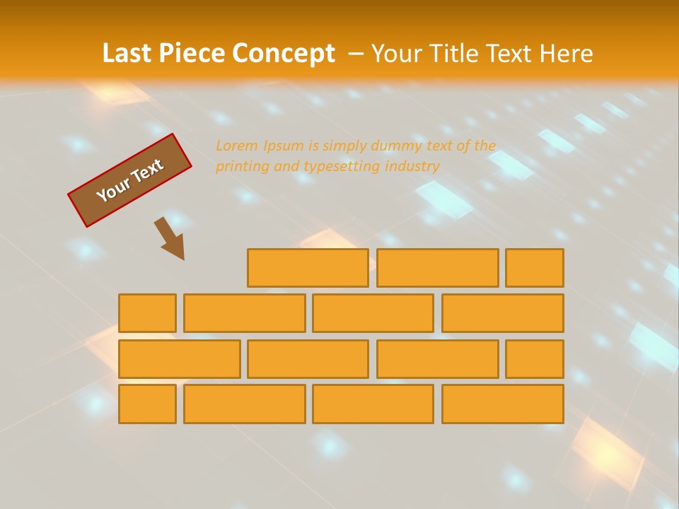 Electronic Perspective Futuristic PowerPoint Template