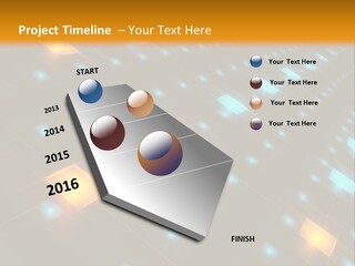 Electronic Perspective Futuristic PowerPoint Template