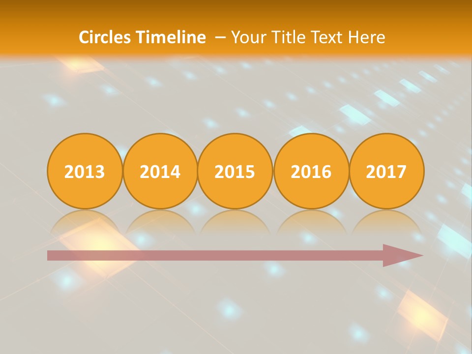 Electronic Perspective Futuristic PowerPoint Template