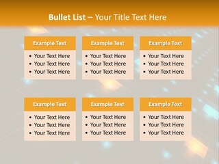 Electronic Perspective Futuristic PowerPoint Template