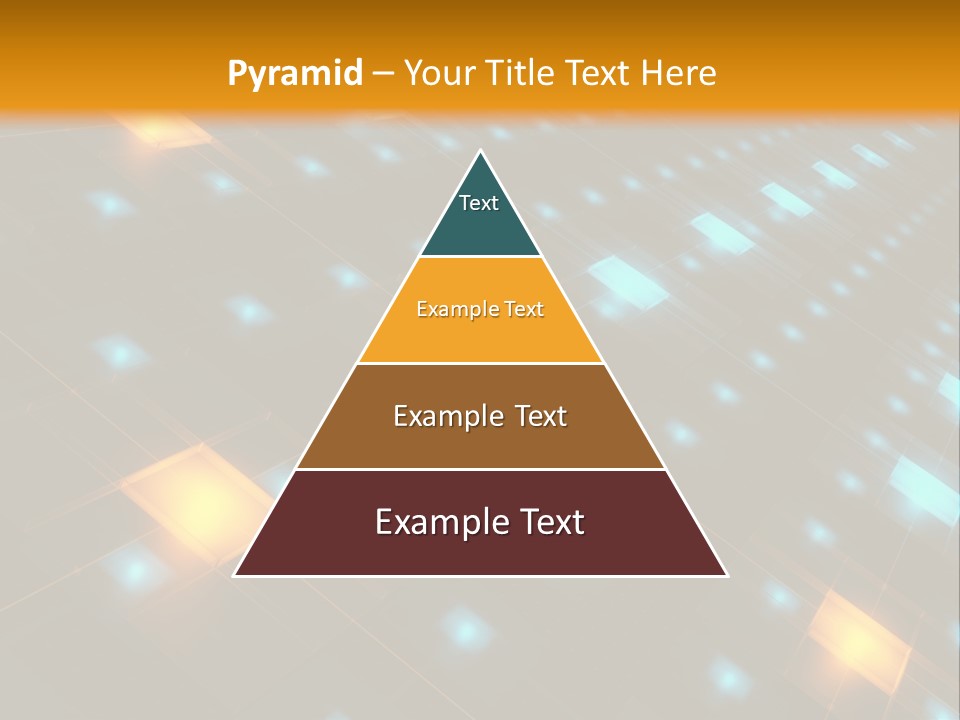 Electronic Perspective Futuristic PowerPoint Template