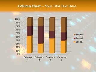 Electronic Perspective Futuristic PowerPoint Template