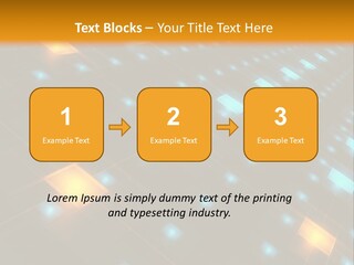 Electronic Perspective Futuristic PowerPoint Template