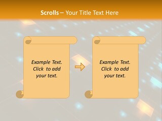 Electronic Perspective Futuristic PowerPoint Template