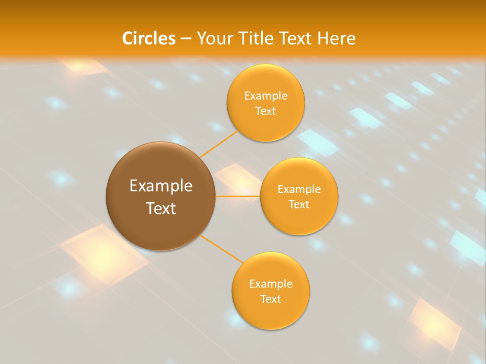Electronic Perspective Futuristic PowerPoint Template