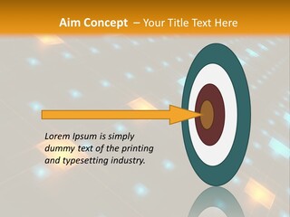 Electronic Perspective Futuristic PowerPoint Template