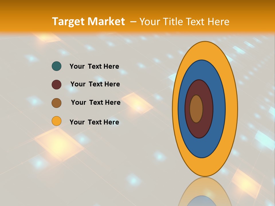 Electronic Perspective Futuristic PowerPoint Template