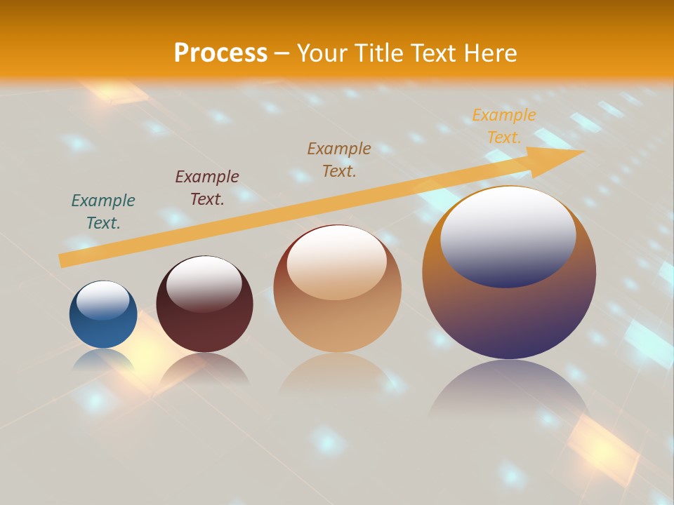 Electronic Perspective Futuristic PowerPoint Template