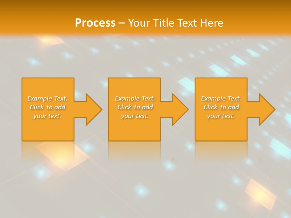 Electronic Perspective Futuristic PowerPoint Template