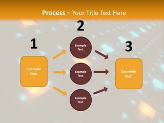 Electronic Perspective Futuristic PowerPoint Template