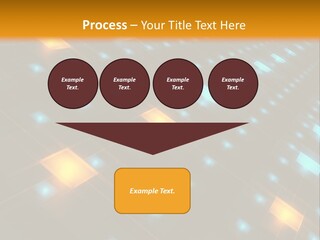 Electronic Perspective Futuristic PowerPoint Template
