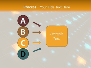 Electronic Perspective Futuristic PowerPoint Template