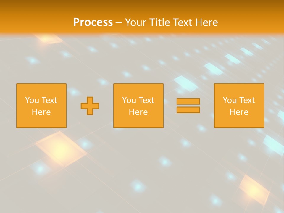 Electronic Perspective Futuristic PowerPoint Template