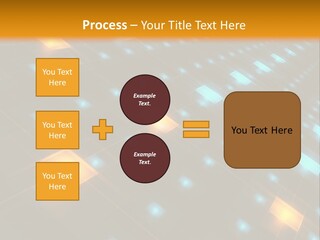 Electronic Perspective Futuristic PowerPoint Template