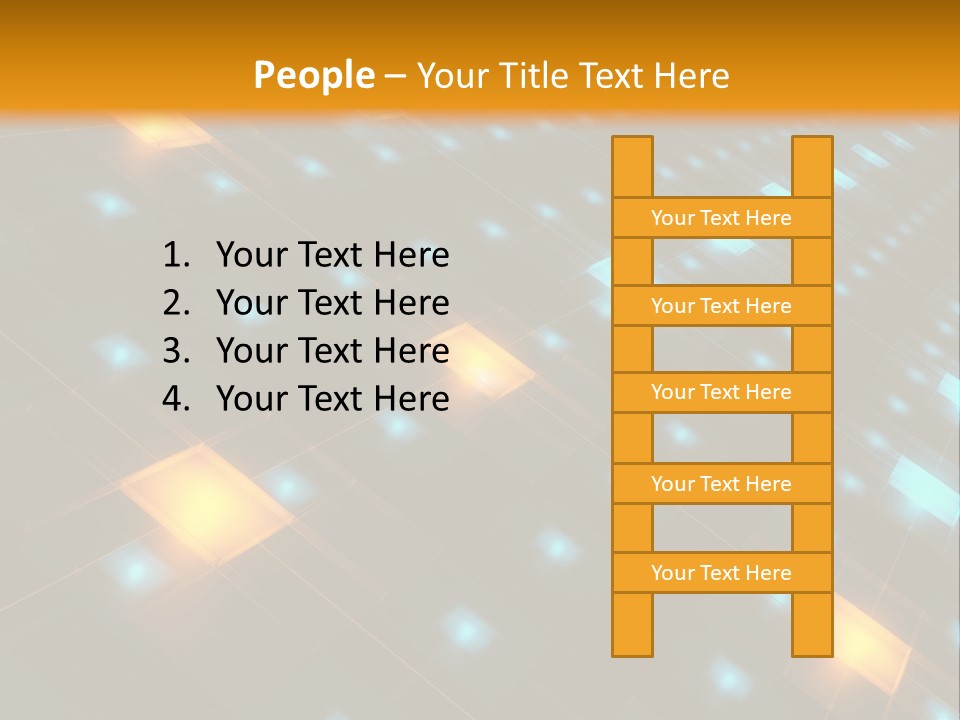 Electronic Perspective Futuristic PowerPoint Template