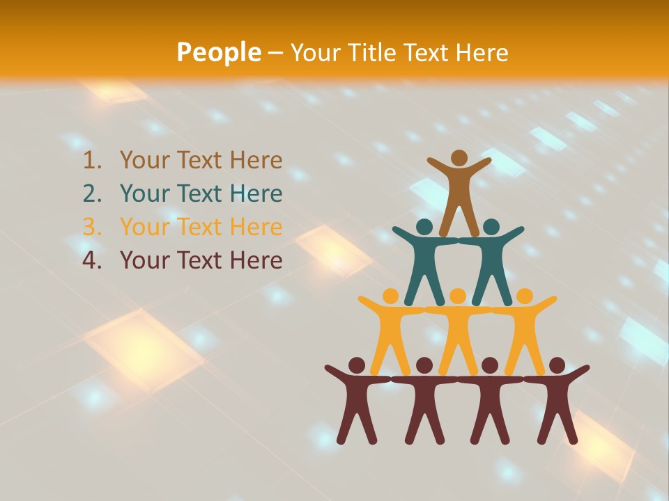 Electronic Perspective Futuristic PowerPoint Template