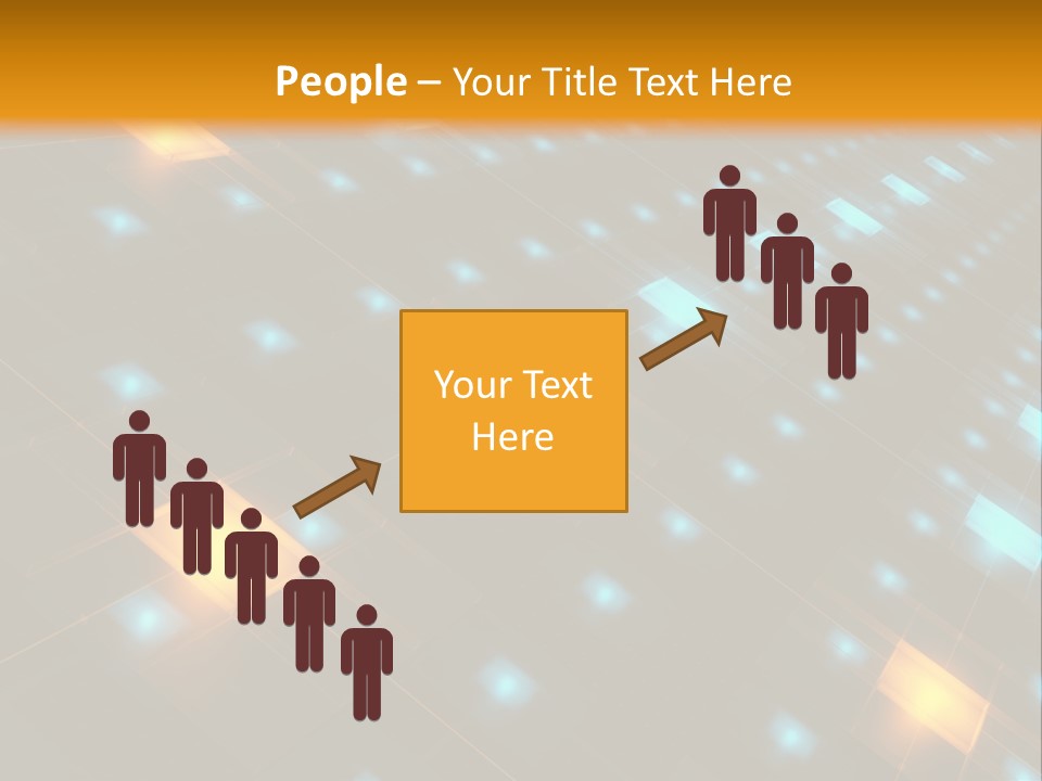 Electronic Perspective Futuristic PowerPoint Template