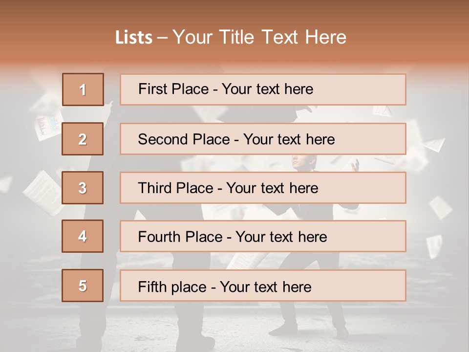 Affair Controversy Chief PowerPoint Template