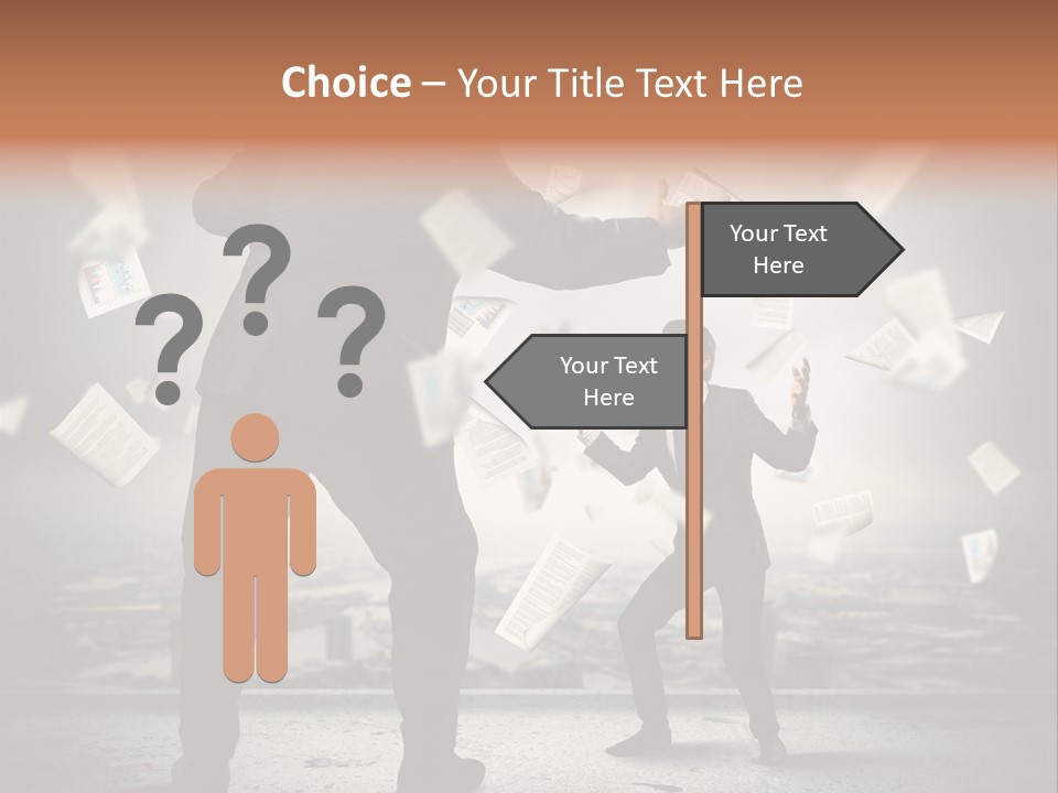 Affair Controversy Chief PowerPoint Template