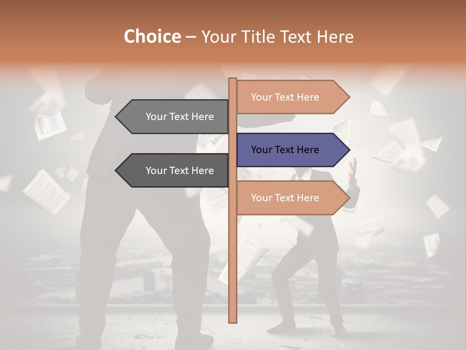 Affair Controversy Chief PowerPoint Template