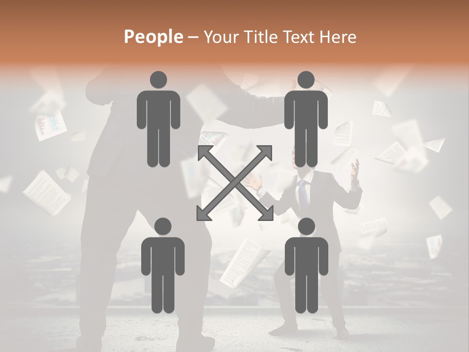 Affair Controversy Chief PowerPoint Template