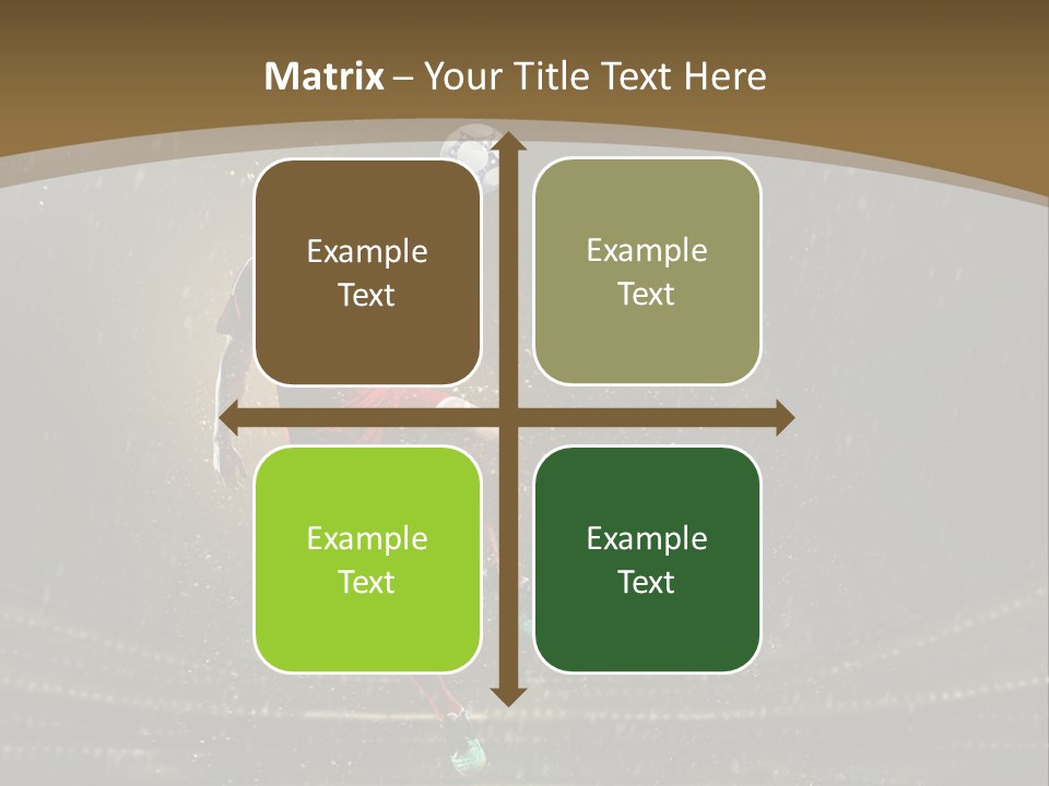 Grass Rain Weather PowerPoint Template