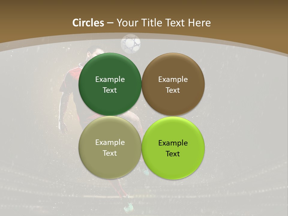 Grass Rain Weather PowerPoint Template