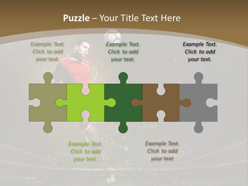 Grass Rain Weather PowerPoint Template