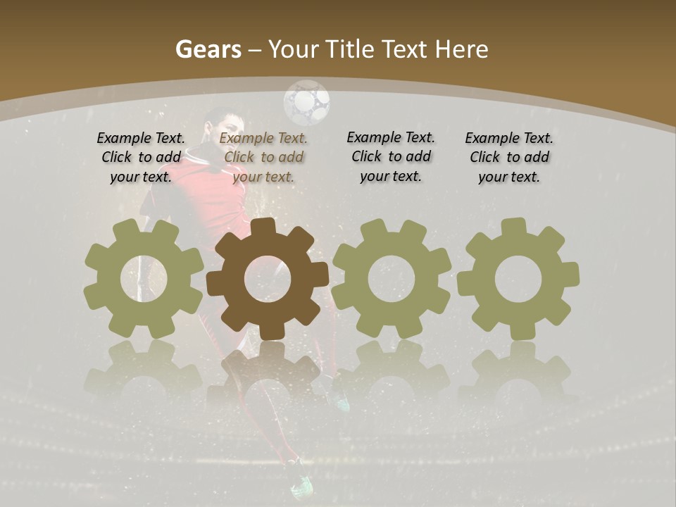 Grass Rain Weather PowerPoint Template