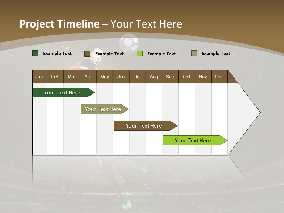 Grass Rain Weather PowerPoint Template