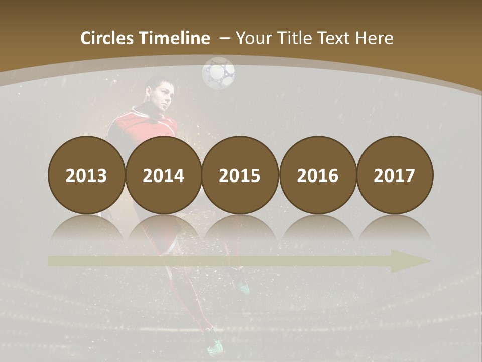 Grass Rain Weather PowerPoint Template