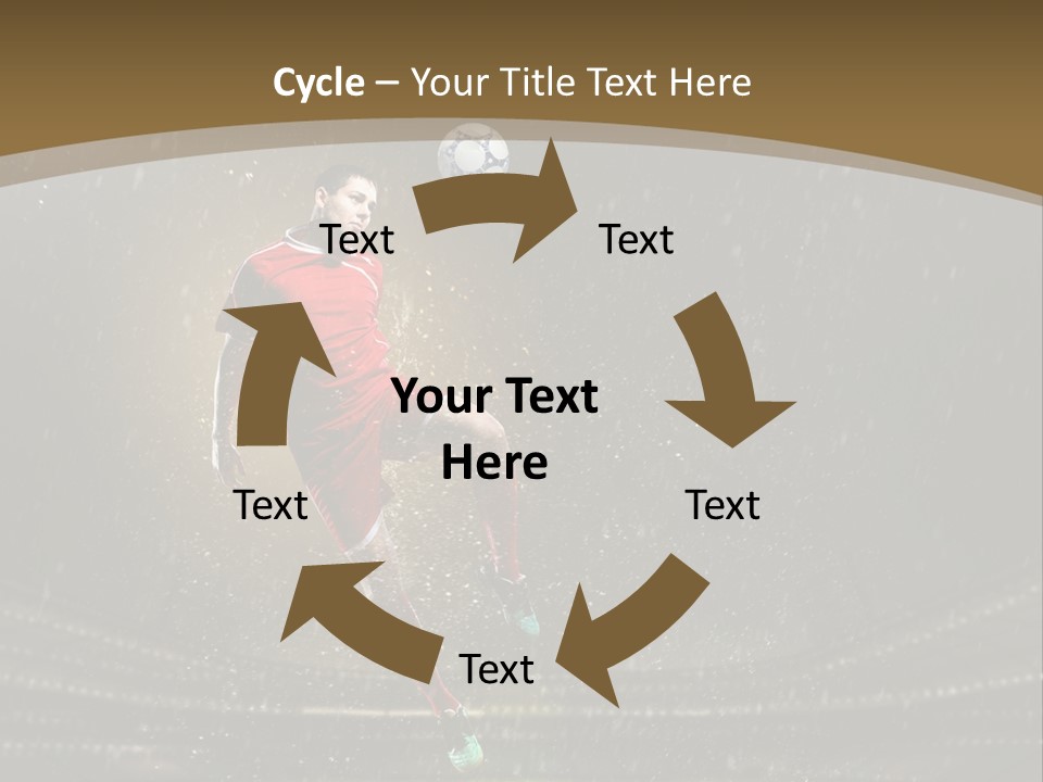 Grass Rain Weather PowerPoint Template
