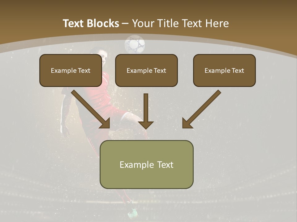 Grass Rain Weather PowerPoint Template