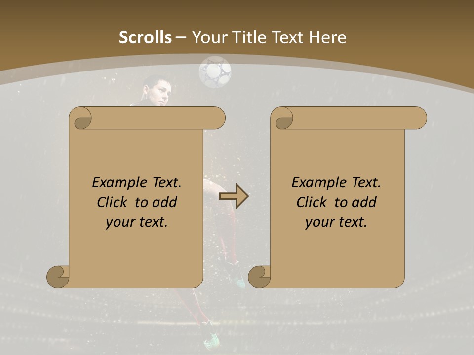 Grass Rain Weather PowerPoint Template