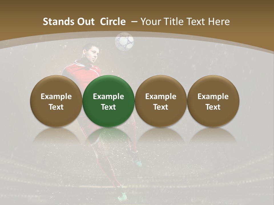 Grass Rain Weather PowerPoint Template