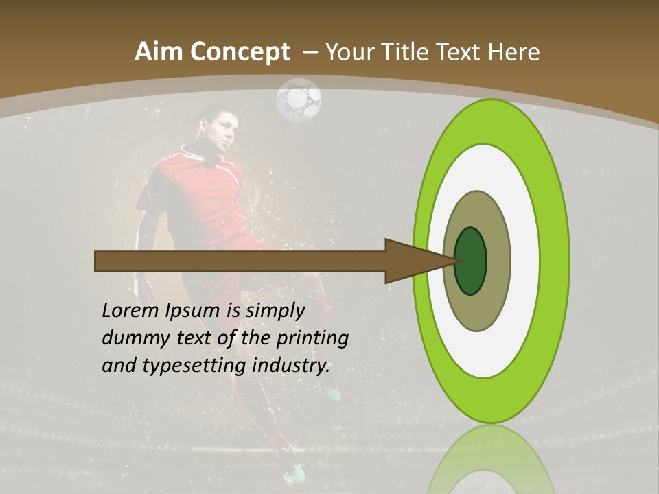 Grass Rain Weather PowerPoint Template