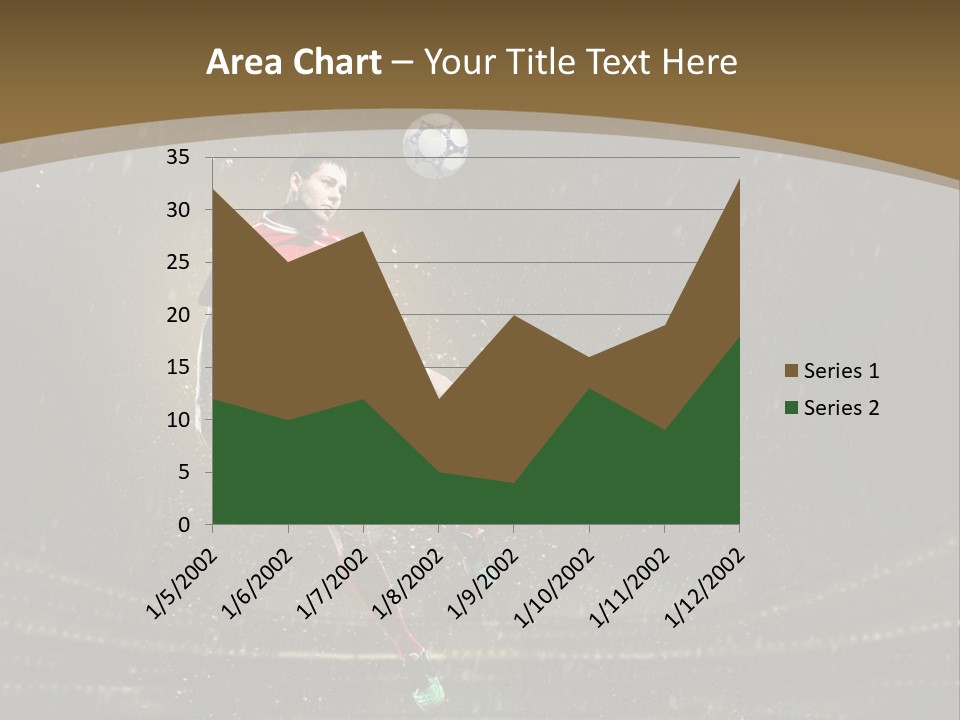 Grass Rain Weather PowerPoint Template