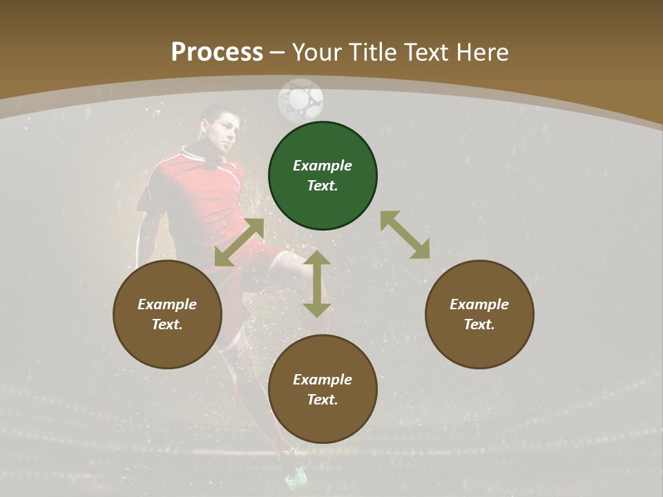 Grass Rain Weather PowerPoint Template