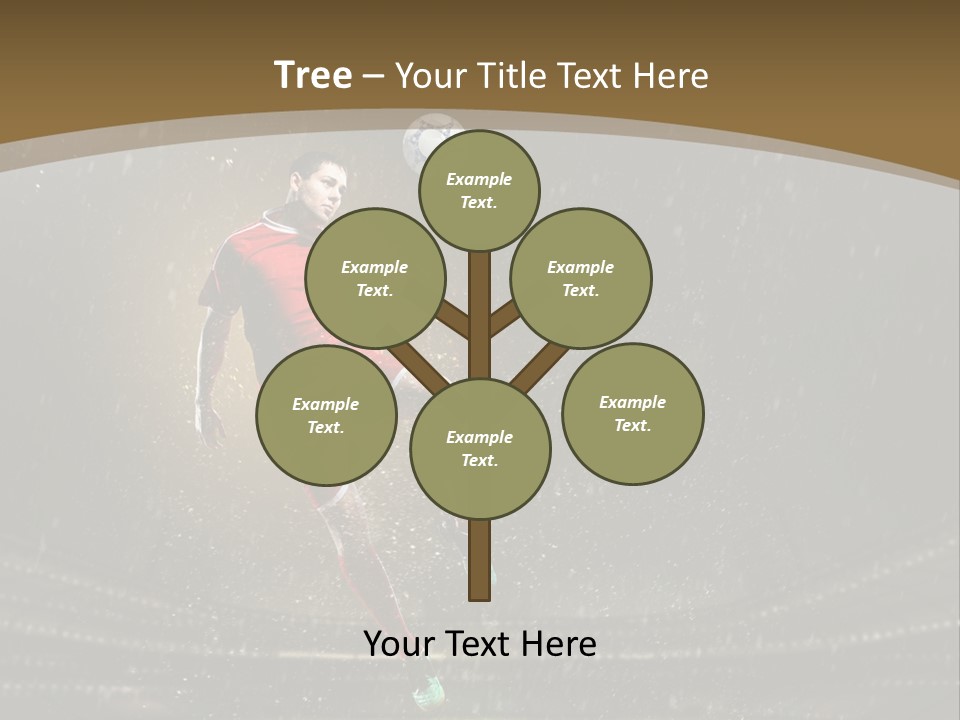 Grass Rain Weather PowerPoint Template