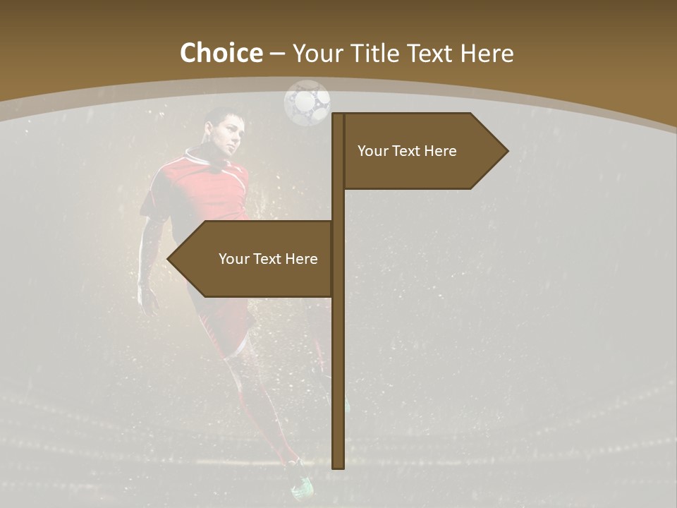 Grass Rain Weather PowerPoint Template