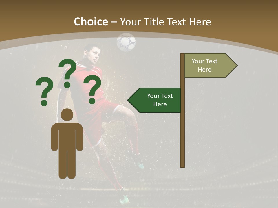 Grass Rain Weather PowerPoint Template