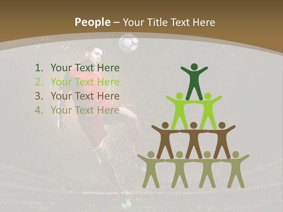 Grass Rain Weather PowerPoint Template