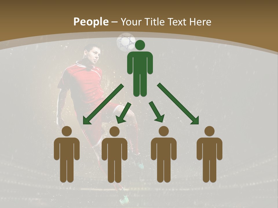 Grass Rain Weather PowerPoint Template