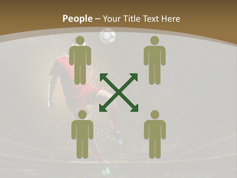 Grass Rain Weather PowerPoint Template