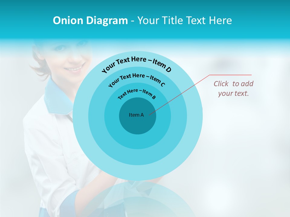 Tablet Worker  PowerPoint Template