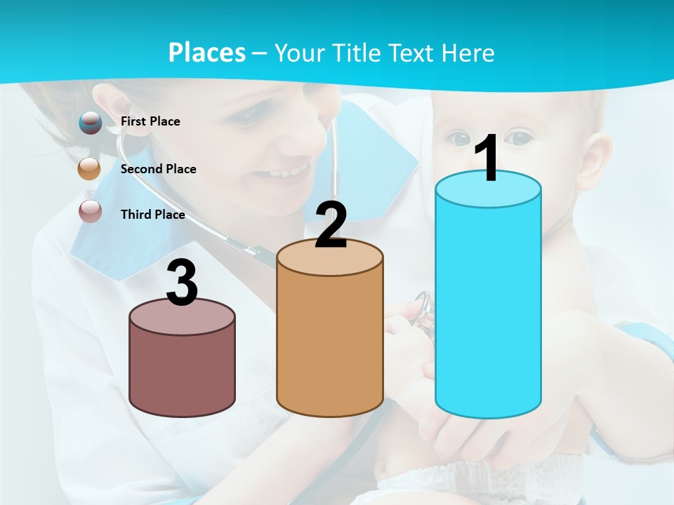 Sick Toddler Kid PowerPoint Template