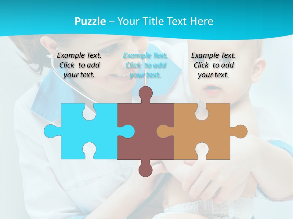 Sick Toddler Kid PowerPoint Template