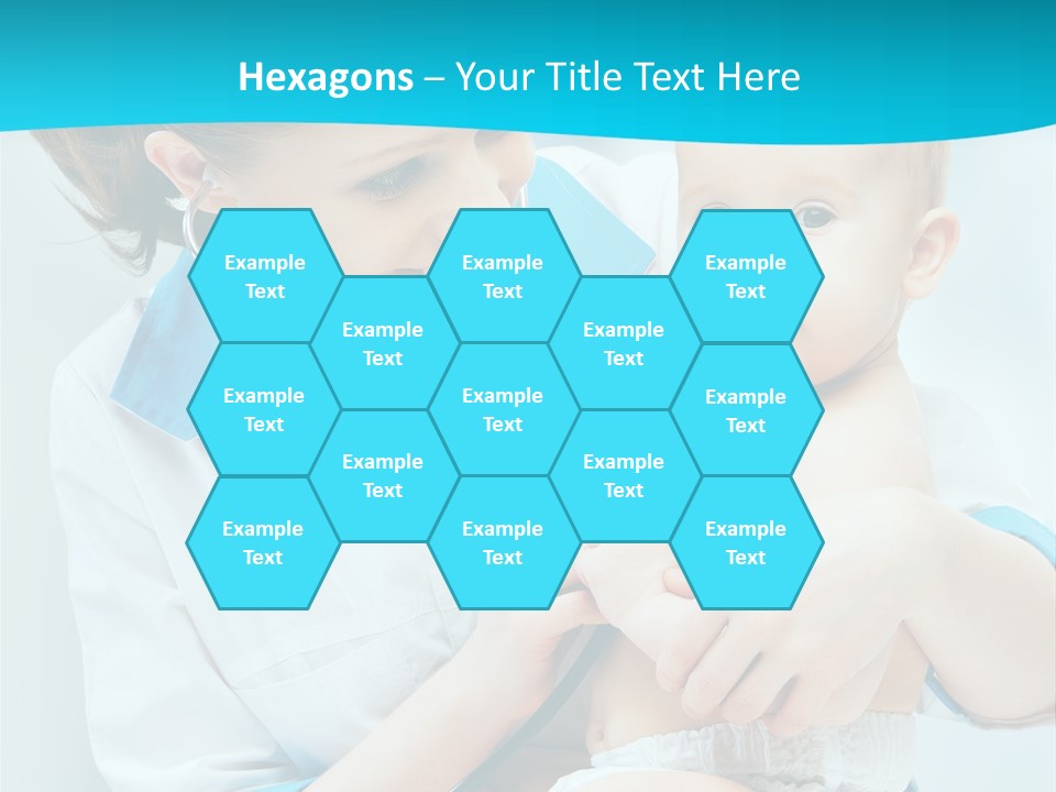 Sick Toddler Kid PowerPoint Template